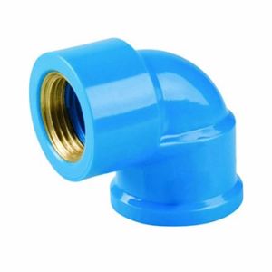 Joelho Soldável 90 Graus 25x3/4 Bucha Latão Azul
