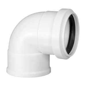 Joelho Esgoto 90 Graus 40mm com Anel
