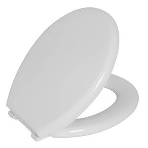 Assento Sanitário Almofadado Oval TPK/AS Branco 1 Astra