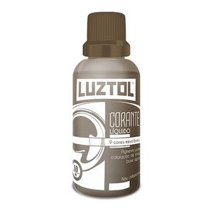 Corante 50ml Liquido Ocre Bisnaga Luztol