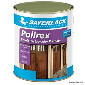 Verniz Galão Polirex Interno Externo Mogno Sayerlack