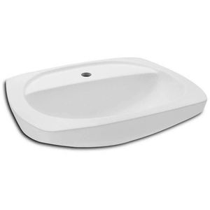 Lavatório para Coluna 52.5x42,5cm Thema Branco Incepa