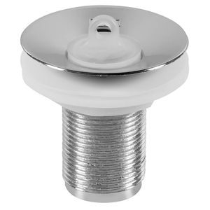 Válvula Lavatório Pvc Vl6/s Cromado Sem Ladrão Astra