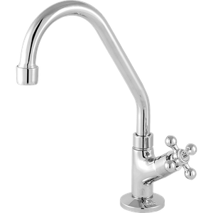 Torneira de Mesa para Cozinha 1/2 Classic Giratória Cromado 2191 C33 Imperatriz