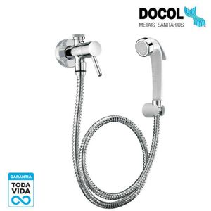 Ducha Higiênica com Registro e Derivação Nova Loggica Cromado 1137906 Docol