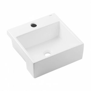 Cuba de Semiencaixe 41x41 Q2 Basic Branco Celite