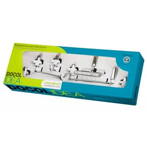 Kit Acessórios 5 Pecas Idea Cromado Docol