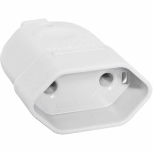 Plug 2p Fêmea 10a Branco Tramontina