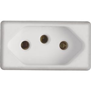 Modulo para Tomada 2P+T 10A Branco Tramontina