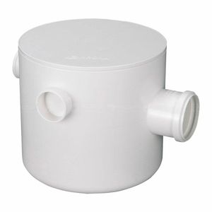 Caixa Sifonada 250x230x75mm com Tampa com 3 Entradas Krona