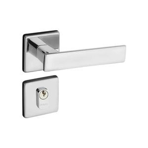 Fechadura Roseta Quadrado em Zamac 701-80 Externa Cromado Pado