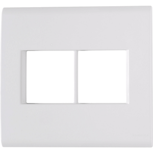 Placa 4x4 com 4 Postos Liz Branca Tramontina