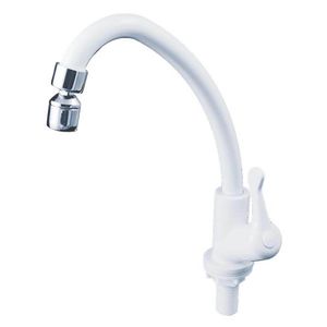 Torneira Giratória de Mesa Alavanca ABS Branco 2765 Civitt