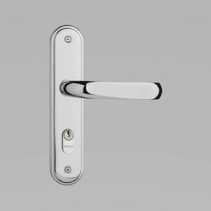 Fechadura Concept em Zamac Espelho 406 Externa Cromado Pado