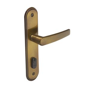 Fechadura Concept em Zamac Espelho 401 Externa Bronze Inoxidado Pado