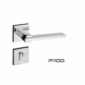 Fechadura Roseta Nina em Zamac 221-90 Externa Cromado Pado