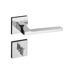Fechadura Roseta em Zamac Chopin Banheiro 279-90 Cromado Pado