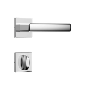 Fechadura Roseta 40 3300 Classic Quadrada Banheiro Inox Stam