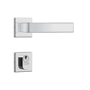 Fechadura Roseta 40 3100 Classic Quadrada Externa Inox Stam