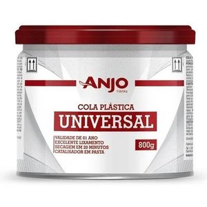 Cola 800 Gramas Massa Plástica Anjo