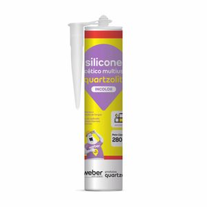 Silicone 250 Gramas Acetico Multiuso Quartzolit