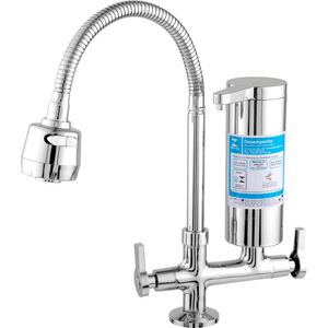Torneira Gourmet de Parede com Filtro Cristal Arejador Articulado Cromado 2174 C55 Imperatriz