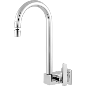 Torneira de Parede para Cozinha 1/4 Perfetto Giratória Cromado 3503 C68 Imperatriz