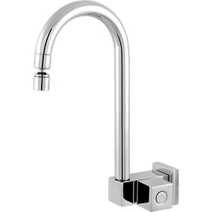Torneira de Parede para Cozinha 1/4 Talence Giratória Cromado 3503 C65 Imperatriz