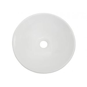 Cuba de Apoio 35cm Redonda Dhara Branco Onix