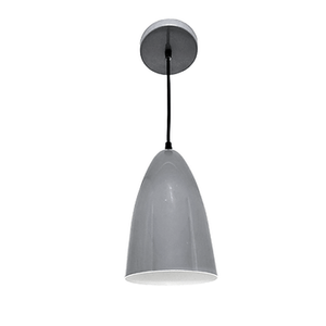 Pendente Detroit 131 Prata Kin Light