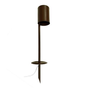 Espeto Ideal Alumínio Luz Indireta 1gu10 E-1040 Preto Ideal