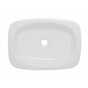 Cuba de Apoio 37x51cm Iris sem Mesa Branco Onix