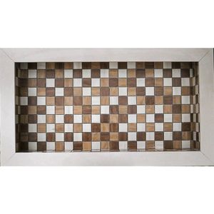 Nicho 30x60x10 Porcelanato com Mosaico NBP60320056 Anticatto