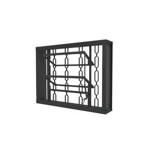 Vitro Basculante 80x60x12 Grade Elo Cinza Ramassol