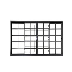 Janela de Correr 100x150x12 Romex Fit Grade Quadriculada Ramassol