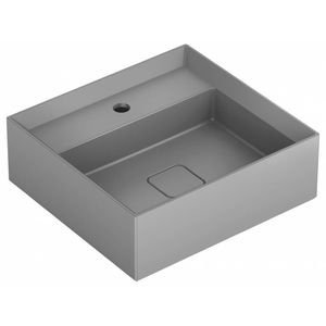 Cuba de Apoio 45x42cm Platinum com Mesa P6 Stone Incepa