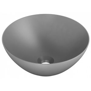 Cuba de Apoio 35cm Platinum Redonda P1 Stone Incepa
