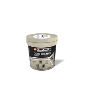 Cimento 5kg Queimado Pronto Platina Ceramfix