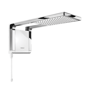 Ducha Acqua Storm Ultra 6800W 220V Branco e Cromado Lorenzetti
