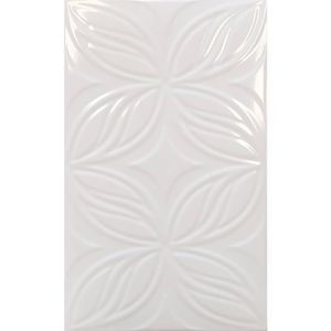 Revestimento Brilhante Bold Brilhante 34x60 Spring Branco HD Relevo Extra Star Golden