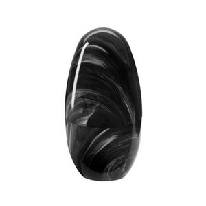 Porta Escova 10.4x8.3x2.1cm Spoom Com Tampa Marmore Preto Brinox