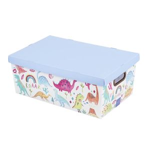 Caixa Media 38x29x18.5cm Organizadora Dinossauro Dello