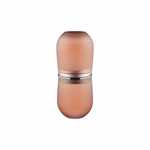 Porta Escova Belly Soft Rose Nude Translucido Martiplast