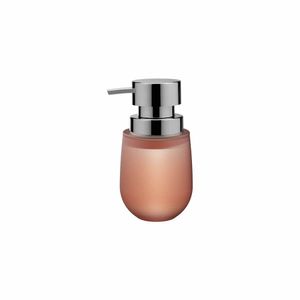Porta Sabonete Liquido Belly Soft Rose Nude Translucido Martiplast