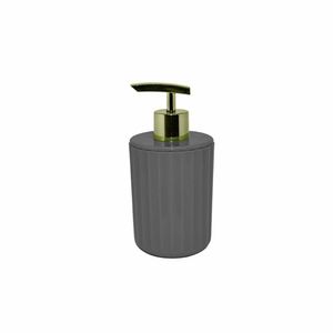 Porta Sabonete Liquido Groove Terra Cota Fechado Martiplast