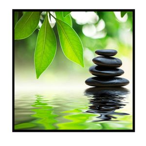Quadro 33x33cm Decorativo Sem Vidro Zen Kapos
