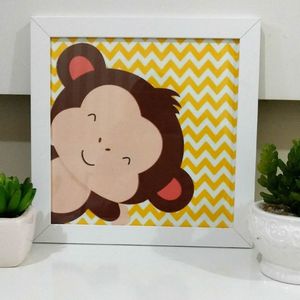 Quadro 22x32cm Decorativo Sem Vidro Infantil Kapos