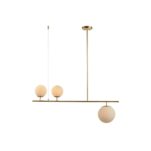 Pendente Perola Libra 3xG45 Cobre Brilho Avant