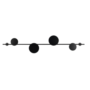 Arandela Eclipse 4xG9 Eclipse Preto Fosco Avant