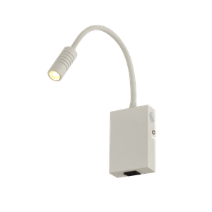 Arandela Lettura 3W LED 2700K Branco Fosco Avant